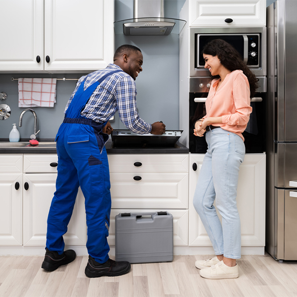 what kind of warranty do you offer on your cooktop repair services in Kaylor South Dakota